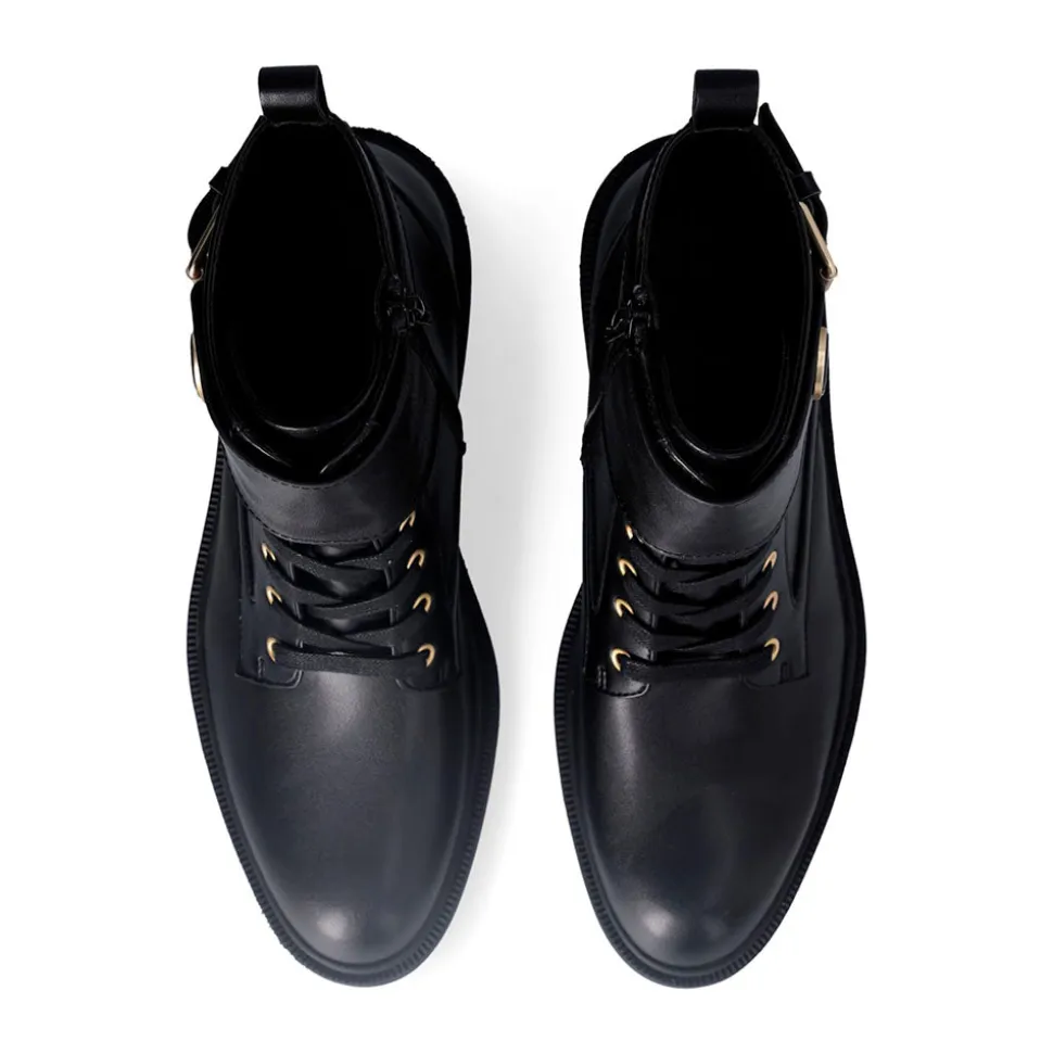 Anfibi Donna LIU JO London 03 in Pelle Nera