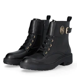 Anfibi Donna LIU JO London 03 in Pelle Nera