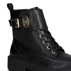Anfibi Donna LIU JO London 03 in Pelle Nera