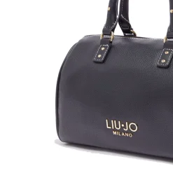 Bauletto Donna a Mano LIU JO Better effetto Bottalato Nero