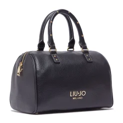 Bauletto Donna a Mano LIU JO Better effetto Bottalato Nero
