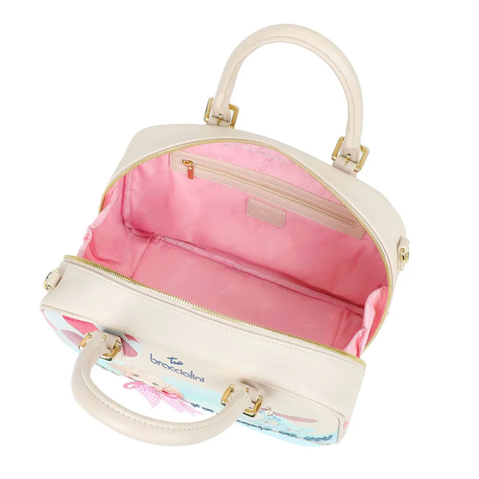Bauletto Donna Medio BRACCIALINI linea Allround stampa I’m Coming to You