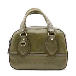 Bauletto Donna Mini THE BRIDGE linea Daphne in Pelle Verde Timo