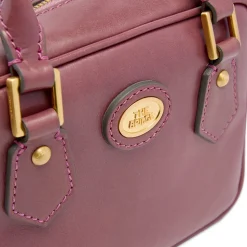 Bauletto Donna Mini THE BRIDGE linea Story in Pelle Viola Orchidea