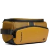 Beauty Case PIQUADRO Uomo in Tessuto e Pelle Colore Senape Linea Pq-Earth - BY6947S137