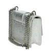 Borsa a Spalla CULT linea Gwen Laminata Silver