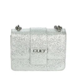 Borsa a Spalla CULT linea Gwen Laminata Silver