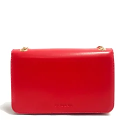 Borsa a Spalla e a Tracolla LOVE MOSCHINO Rossa con Cuore Rosso con Logo