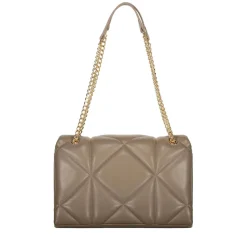 Borsa a Spalla e a Tracolla Trapuntata LOVE MOSCHINO linea Embossed Taupe