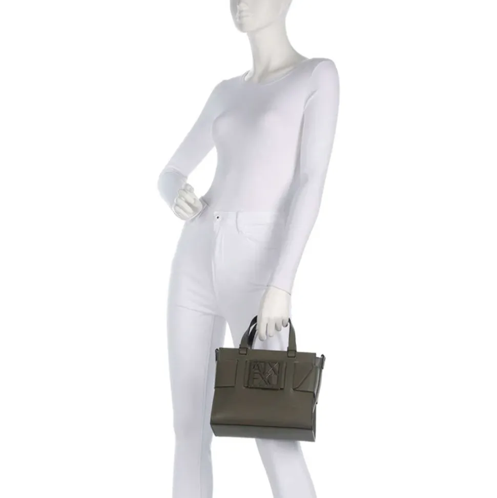 Borsa Donna a Mano ARMANI EXCHANGE Colore Savanna Misura Piccola