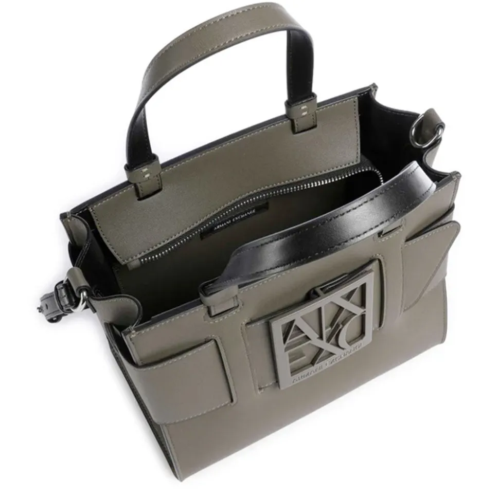 Borsa Donna a Mano ARMANI EXCHANGE Colore Savanna Misura Piccola