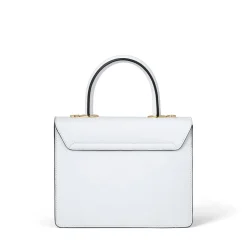 Borsa Donna a Mano BRACCIALINI linea Audrey Bugs Bunny in Pelle Bianca