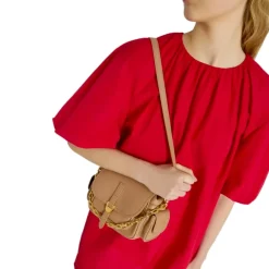 Borsa Donna a Mano COCCINELLE in Pelle Colore Skin linea Campus Mini