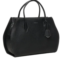 Borsa Donna a Mano COCCINELLE in Pelle Linea Lord colore Nero