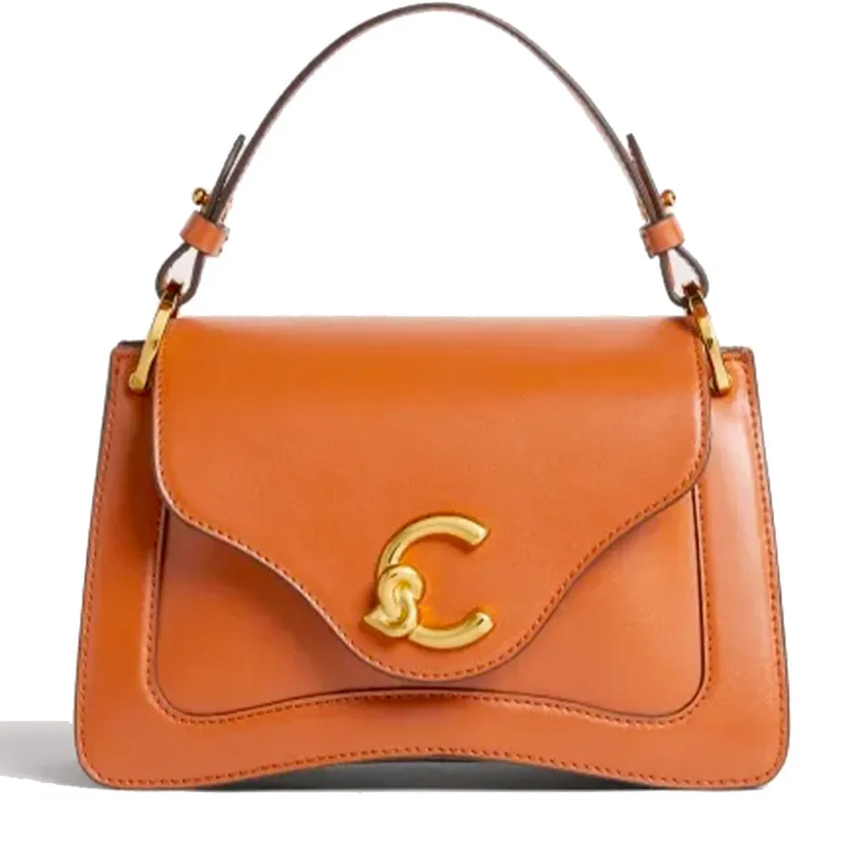 Borsa Donna a Mano COCCINELLE in Pelle linea C-Me Calf Cocker Small Colore Crab