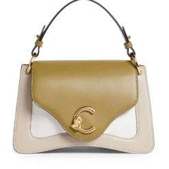 Borsa Donna a Mano COCCINELLE in Pelle linea C-Me Colore Sandshell - Seagrass - Pearl