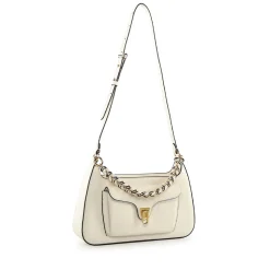 Borsa Donna a Mano COCCINELLE in Pelle linea Beat Generation Medium Colore Pearl