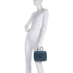 Borsa Donna a Mano COCCINELLE in Pelle linea Arlettis Colore Deep Blue Misura Piccola