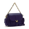 Borsa Donna a Mano COCCINELLE in Pelle Colore Royal Blue linea Campus Mini