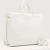 Borsa Donna a Mano COCCINELLE in Pelle linea Boheme Large colore Brillant White