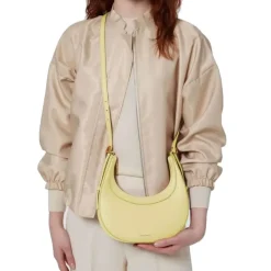 Borsa Donna a Mano con Tracolla COCCINELLE in Pelle Soleado Linea Whisper