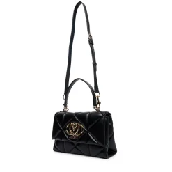 Borsa Donna a Mano con Tracolla LOVE MOSCHINO linea Embossed Trapuntata Nera