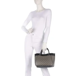 Borsa Donna a Mano con Tracolla ARMANI EXCHANGE colore Brown Bass - Black Linea Wave