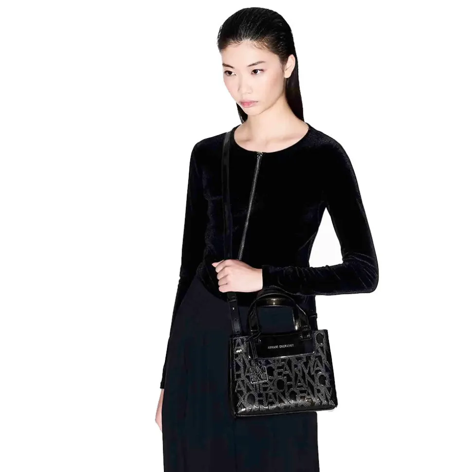 Borsa Donna a Mano con Tracolla ARMANI EXCHANGE colore Petal Pop Linea Liz