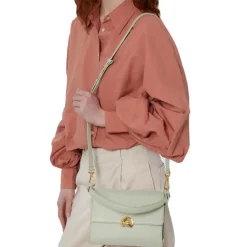 Borsa Donna a Mano con Tracolla COCCINELLE linea Binxie in Pelle Sunrise