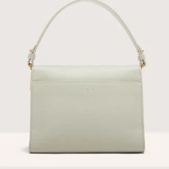 Borsa Donna a Mano con Tracolla COCCINELLE linea Binxie in Pelle Celadon Green