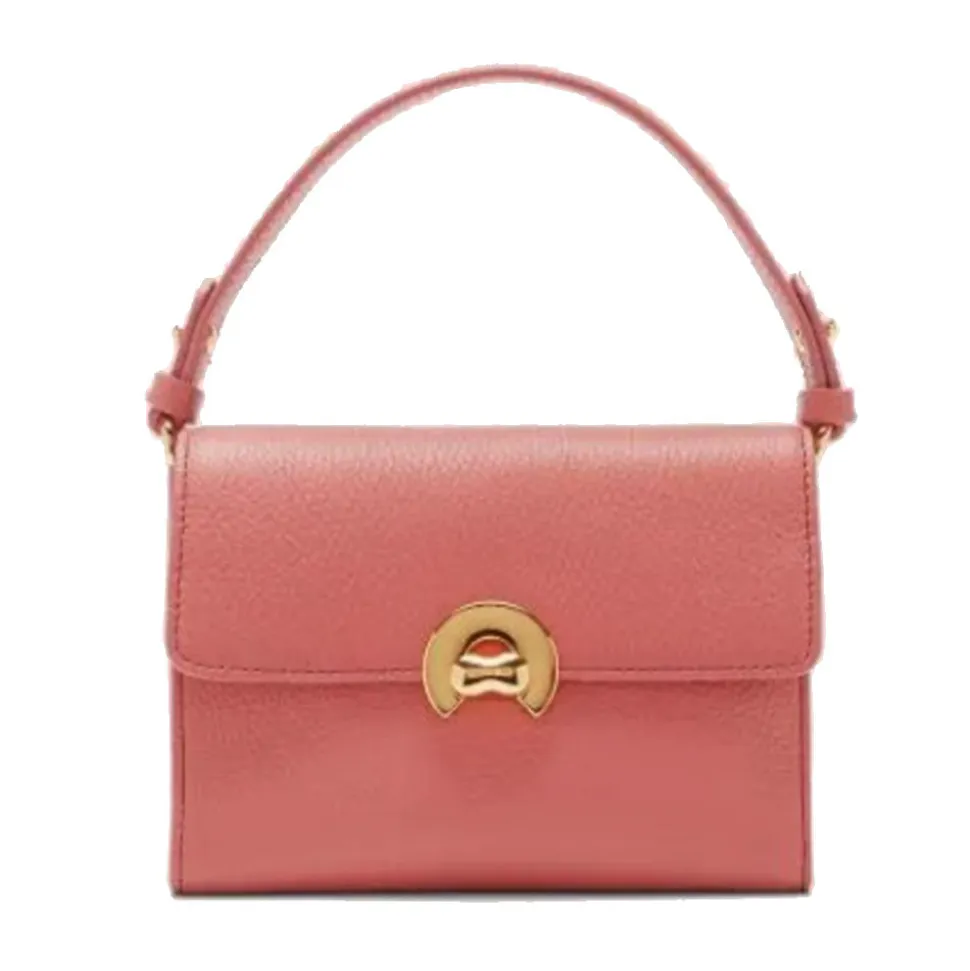Borsa Donna a Mano con Tracolla COCCINELLE in Pelle linea Binxie Small colore Pot
