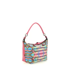 Borsa Donna a Mano con Tracolla GABS G3 PLUS Medium in Pelle stampa Maori