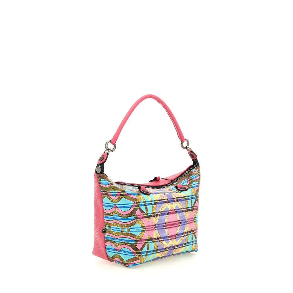 Borsa Donna a Mano con Tracolla GABS G3 PLUS Medium in Pelle stampa Maori