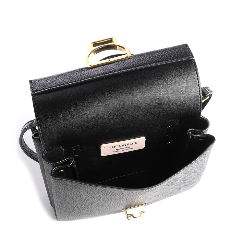 Borsa Donna a Mano con Tracolla COCCINELLE in Pelle Linea Arlettis colore Nero - E1MD555B701