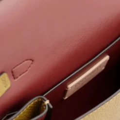 Borsa Donna a Mano con Tracolla COCCINELLE in Pelle Linea Arlettis Mini colore Seagrass