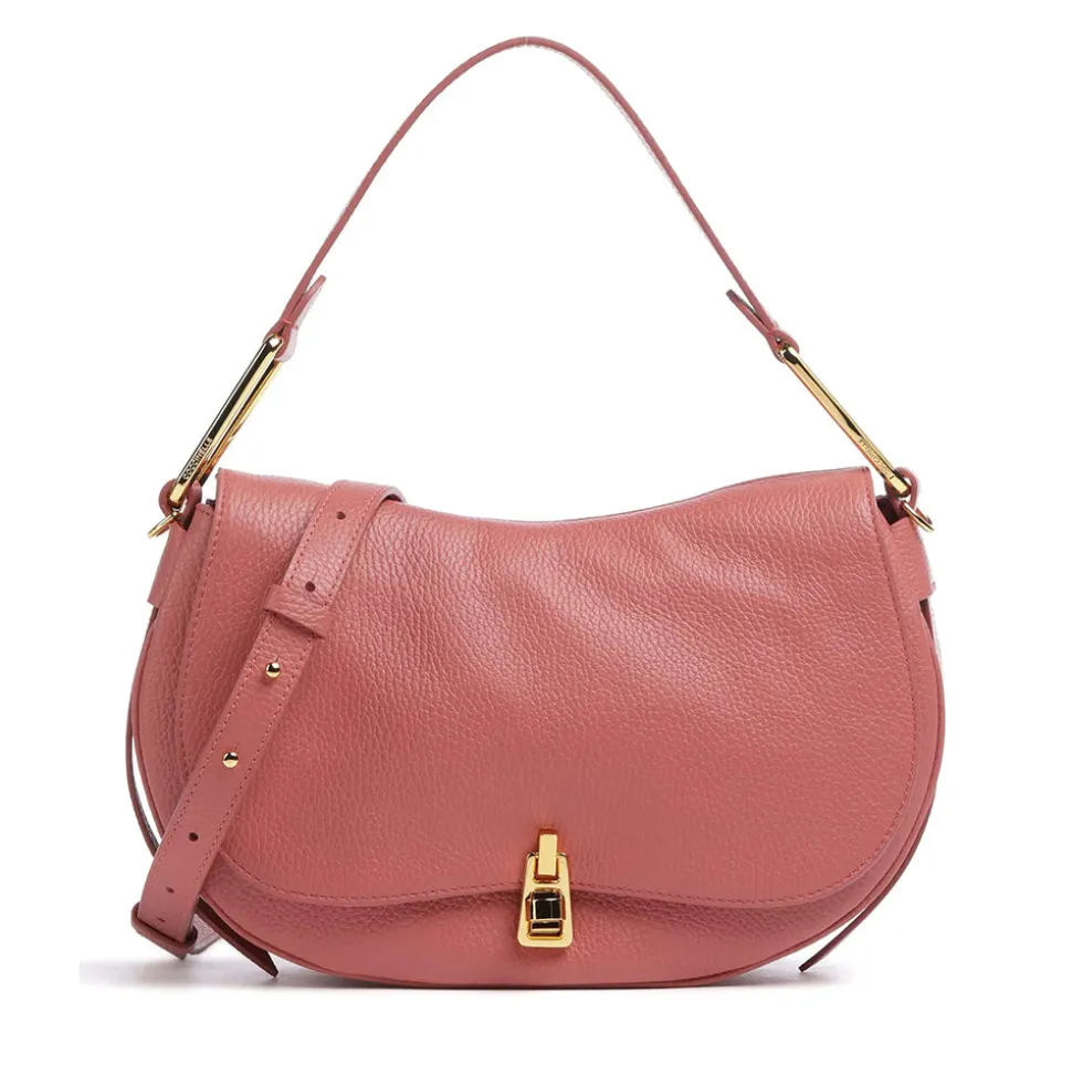 Borsa Donna a Mano con Tracolla COCCINELLE linea Magie Soft Medium in Pelle colore Pot
