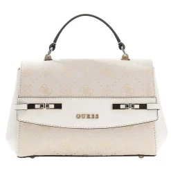 Borsa Donna a Mano GUESS Linea Melinda Colore Off White Logo Misura Piccola