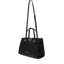 Borsa Donna a Mano LOVE MOSCHINO linea Soft Sculpt Nera