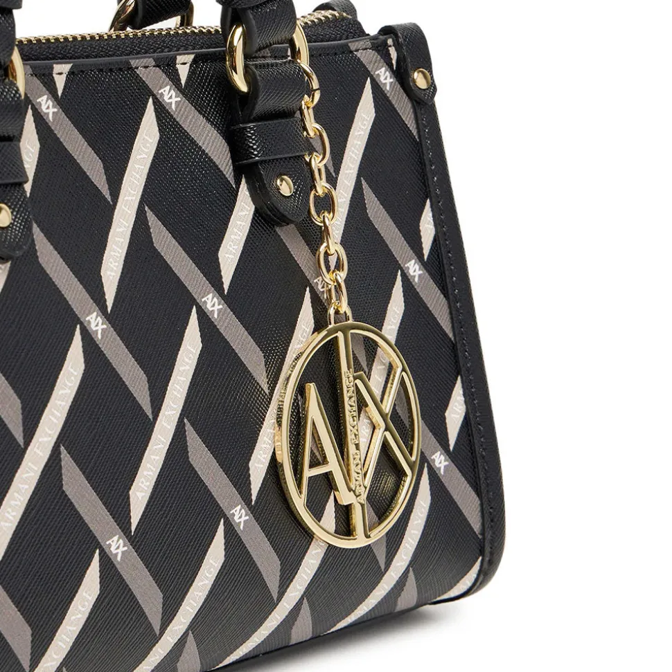 Borsa Donna a Mano Mini ARMANI EXCHANGE colore Black - Black
