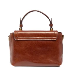 Borsa Donna a Mano Mini THE BRIDGE linea Story in Pelle Marrone