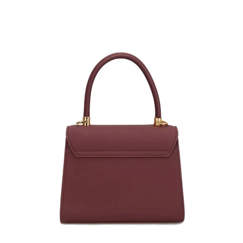 Borsa Donna a Mano Small LOVE MOSCHINO linea Bold Bag color Vino