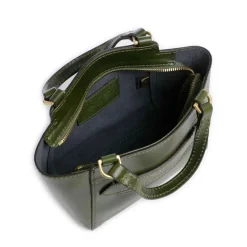 Borsa Donna a Mano THE BRIDGE linea Lucrezia in Pelle Verde Maggiorana