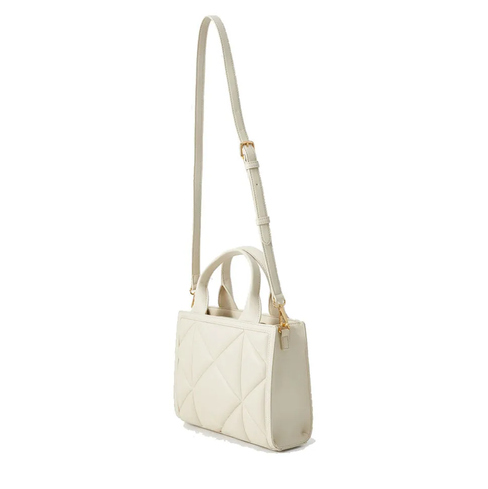 Borsa Donna a Mano Trapuntata LOVE MOSCHINO linea Embossed Avorio