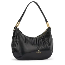 Borsa Donna a Spalla BRACCIALINI linea Beth Puffy in Nylon Nero