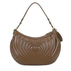 Borsa Donna a Spalla BRACCIALINI linea Beth Matelassé Marrone