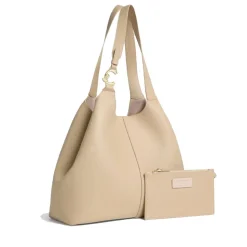 Borsa Donna a Spalla COCCINELLE Linea C-Easy Large Colore Sandshell