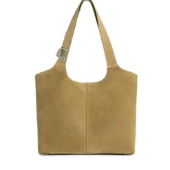 Borsa Donna a Spalla COCCINELLE in Camoscio Linea C-Easy Colore Seagrass