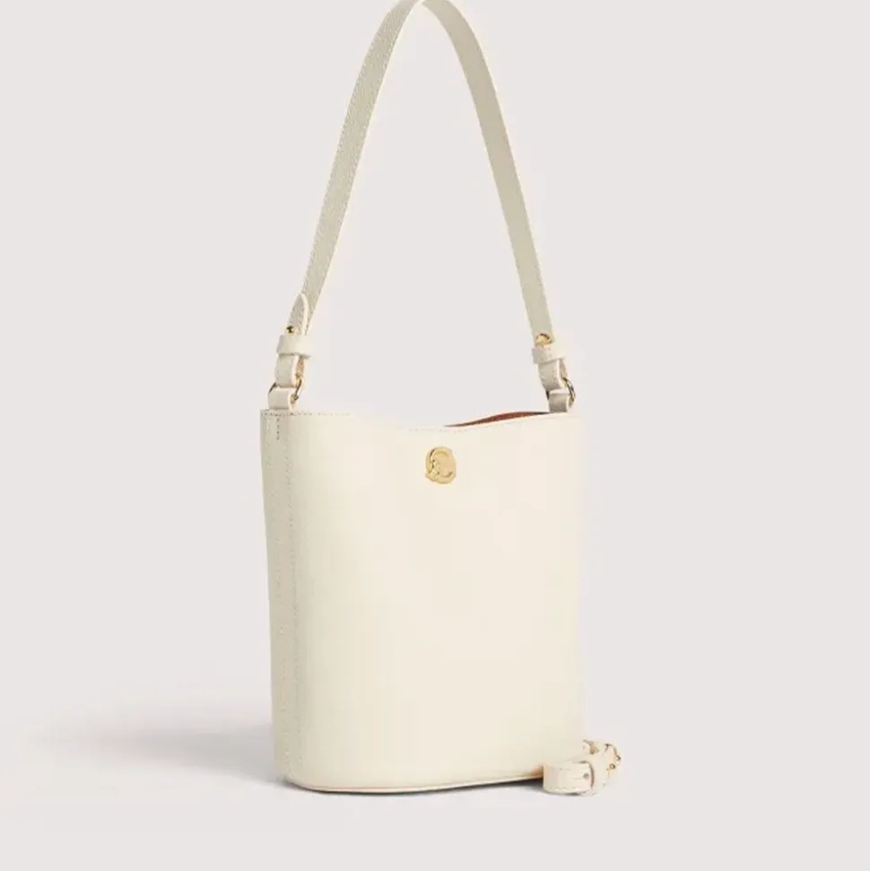 Borsa Donna a Spalla COCCINELLE Linea Nikla Mini Colore Pearl - Cognac