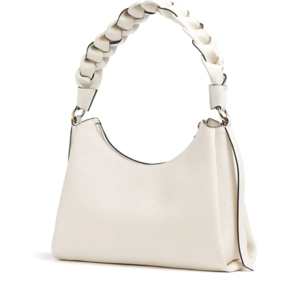 Borsa Donna a Spalla COCCINELLE in Pelle linea Boheme Small colore Pearl- Cognac