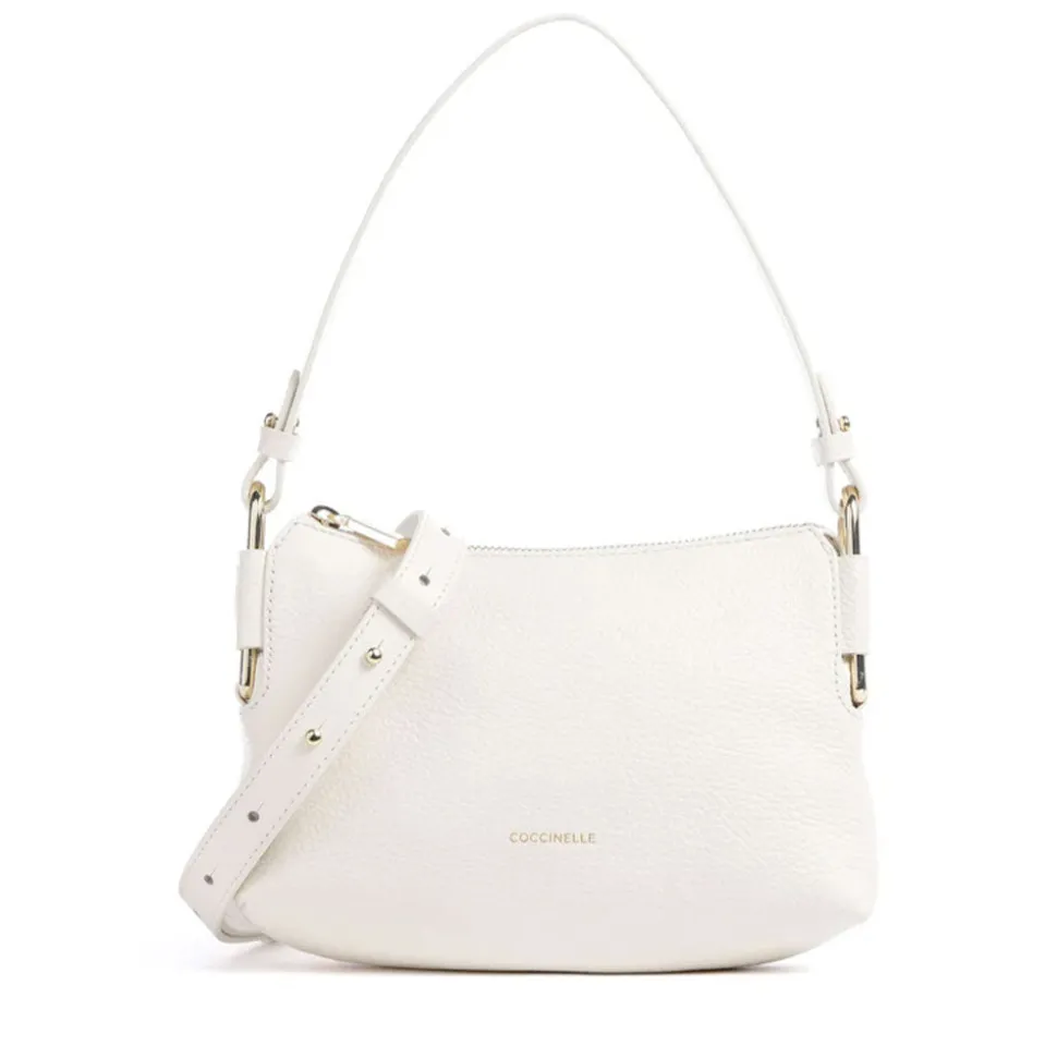 Borsa Donna a Spalla COCCINELLE Linea Rebekka Colore Pearl